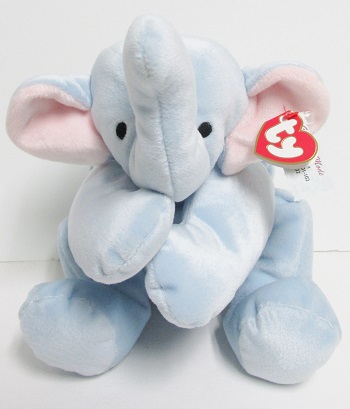 Squirt, the Elephant<BR>Ty-Pillow Pal<br> (click Picture-FULL DETAILS)